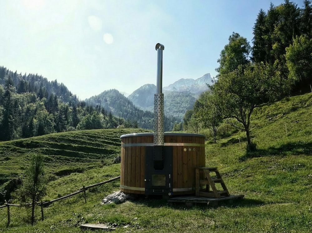 Bain Scandinave Poele intégré